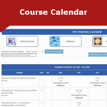 Home Page Blocks SCE Calendar